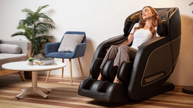 Kích thước ghế massage thương gia phù hợp với không gian lắp đặt
