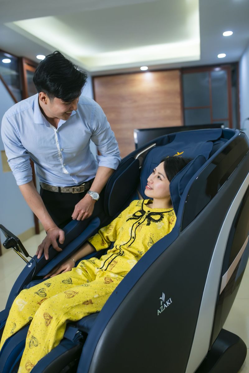 Các công nghệ và tính năng của ghế massage Azaki X750 - Đen chính hãng