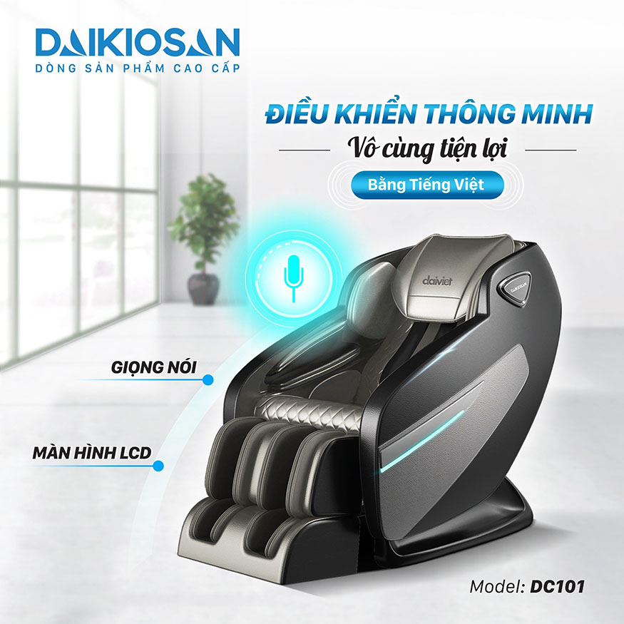 Các tính năng của Ghế Massage Daikiosan DC101
