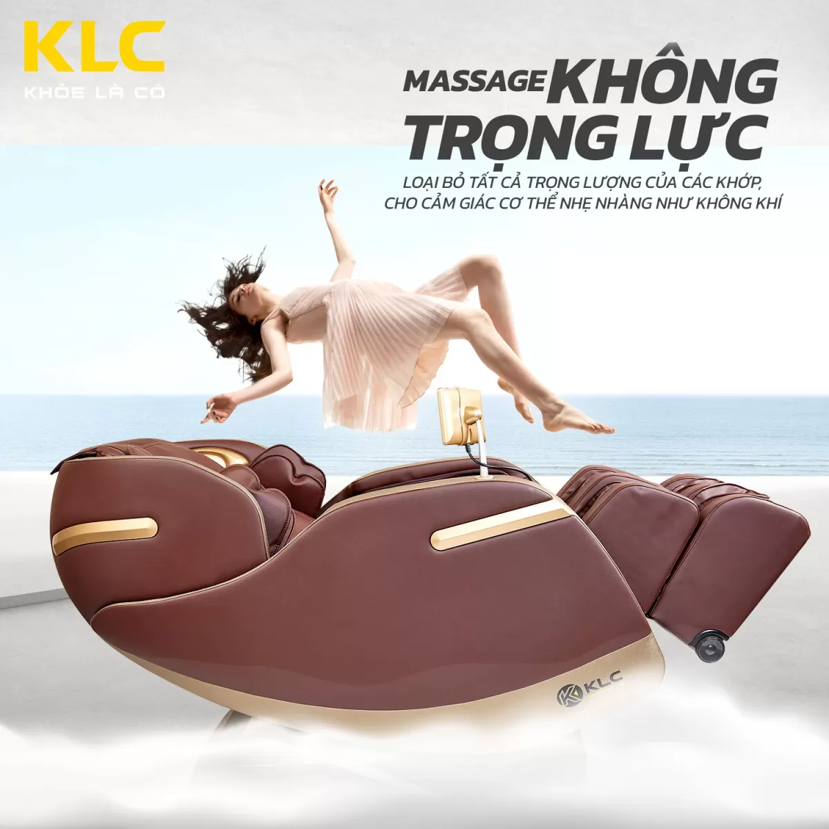 Chế độ không trọng lực của Ghế Massage KLC K228