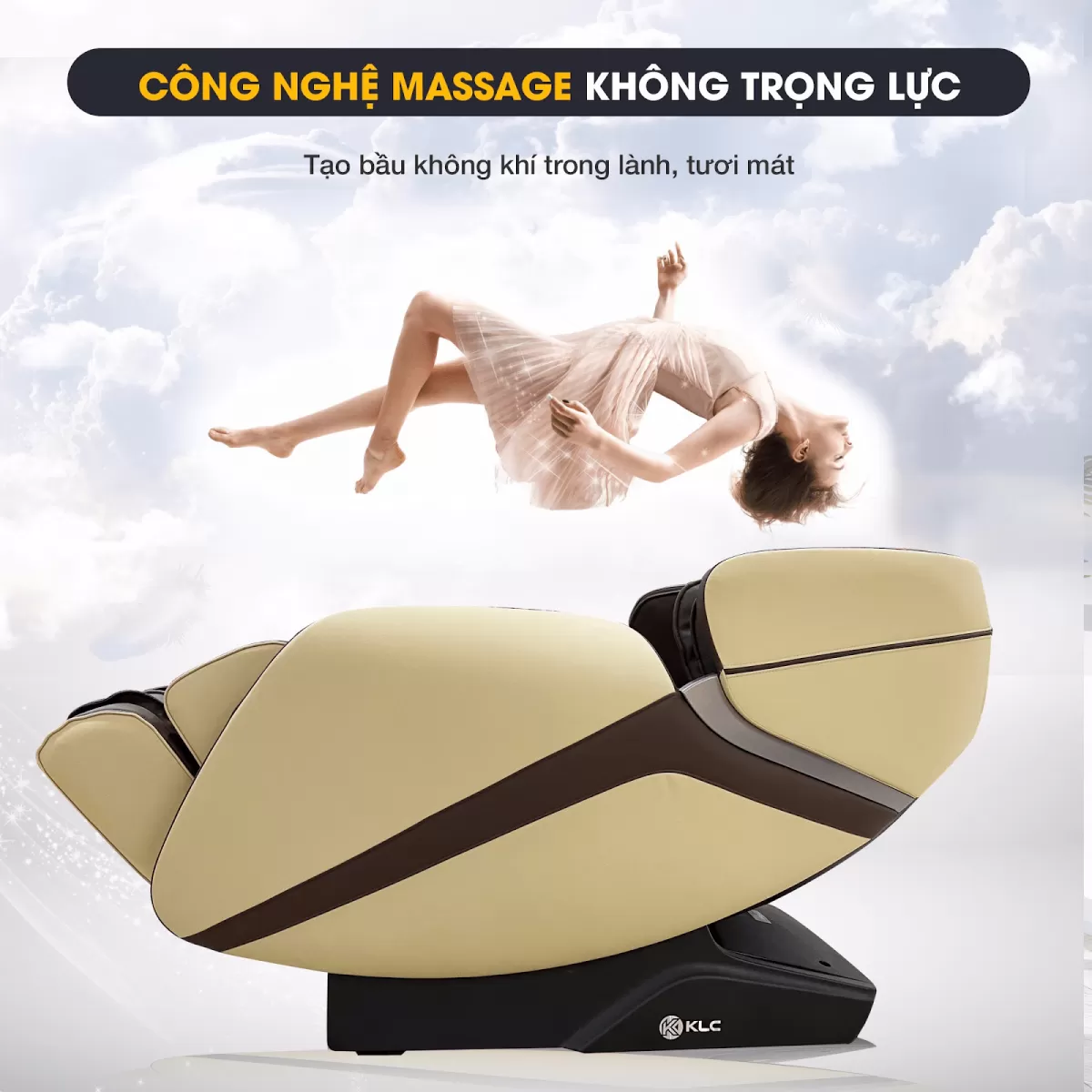 Chế độ massage không trọng lực của Ghế Massage KLC K6688