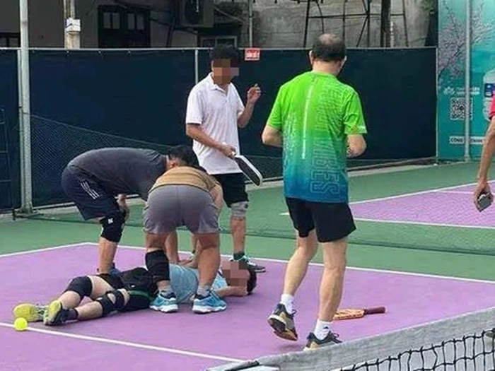 bệnh nhân đột quy khi chơi pickleball