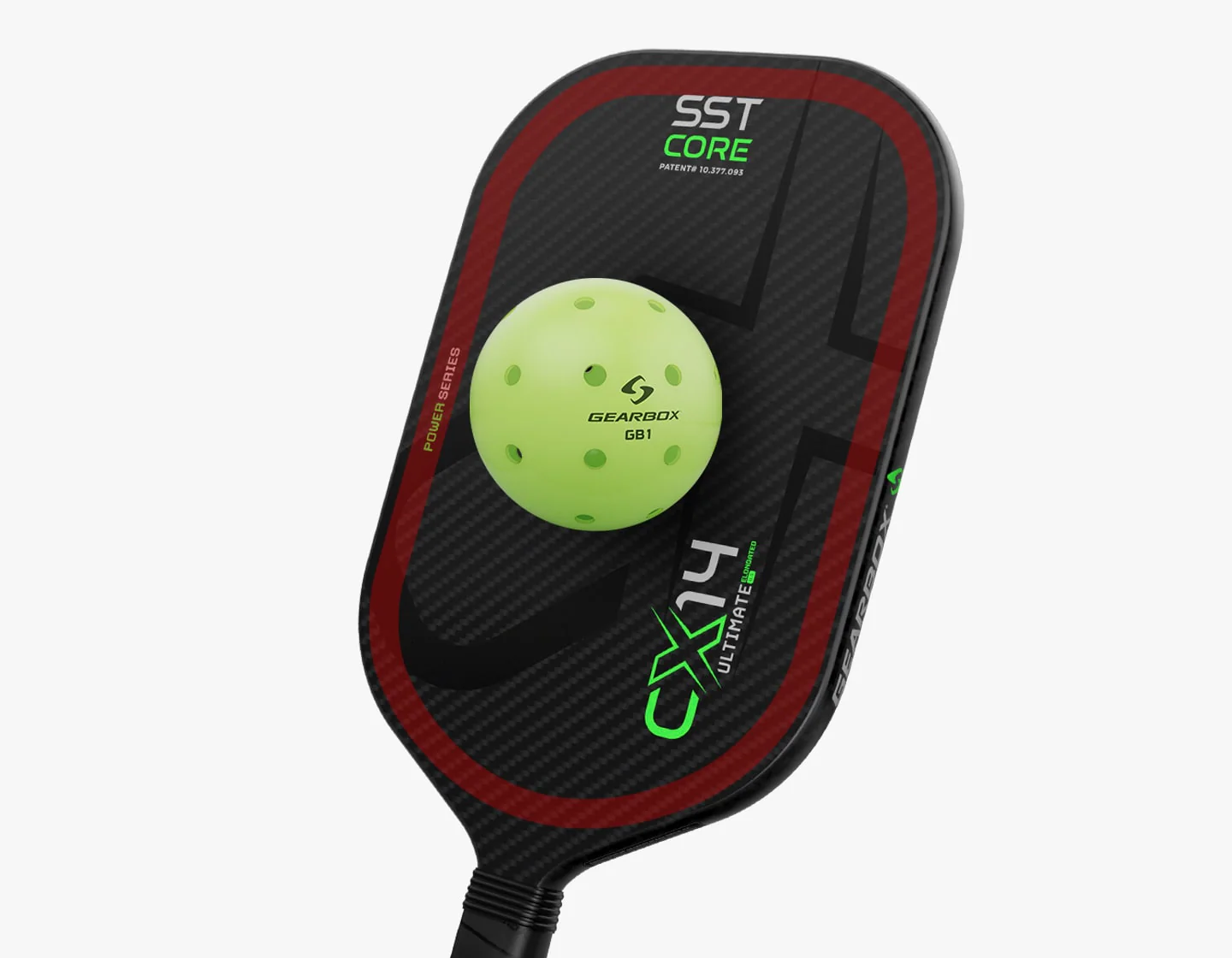 Công nghệ POWER BAND TECHNOLOGY của Vợt Pickleball Gearbox CX14E Ultimate