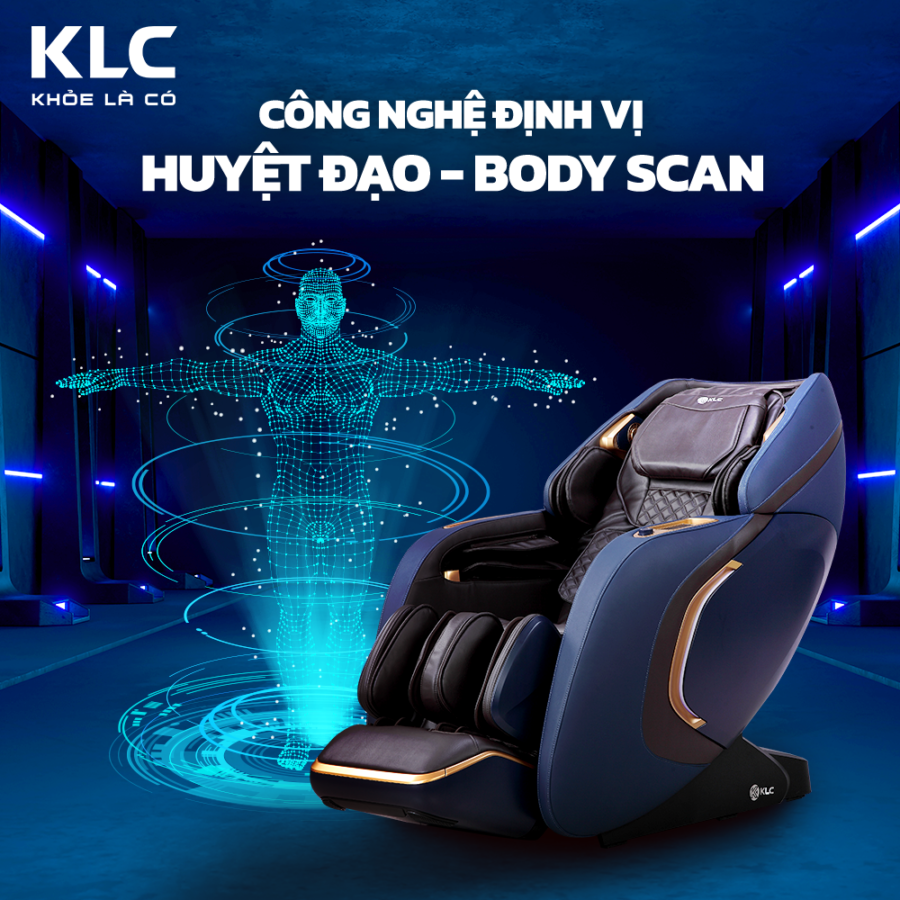 Công nghệ Body Scan của Ghế Massage KLC K88