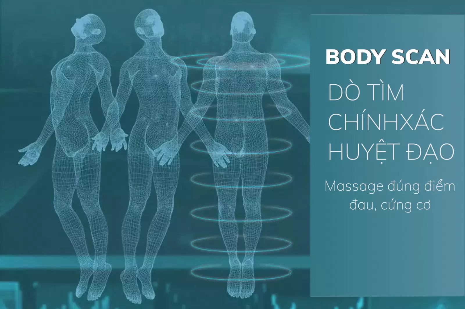 Công nghệ Body Scan của Ghế Massage Maxcare Max4D Plus
