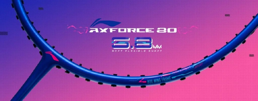 Công nghệ BOX WING FRAME của vợt cầu lông Lining Axforce 50 (Nội Địa Trung)