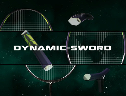 công nghệ dynamic-sword của vợt Cầu Lông Victor ARS 100X SE (Mã JP)