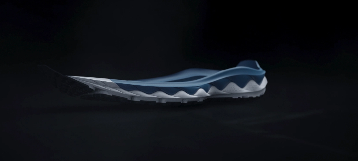 Công nghệ EVA của Giày cầu lông Mizuno Cyclone Speed 4 - Trắng xanh chính hãng (V1GA238021)