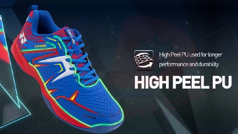 Công nghệ High Peel PU của Giày cầu lông Yonex SHTFR3 Trắng