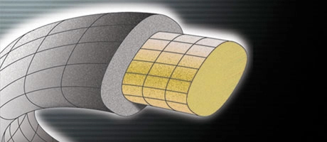 Công nghệ solid feel core của Vợt Cầu Lông Yonex Nanoflare 70 (RP) - Xách Tay