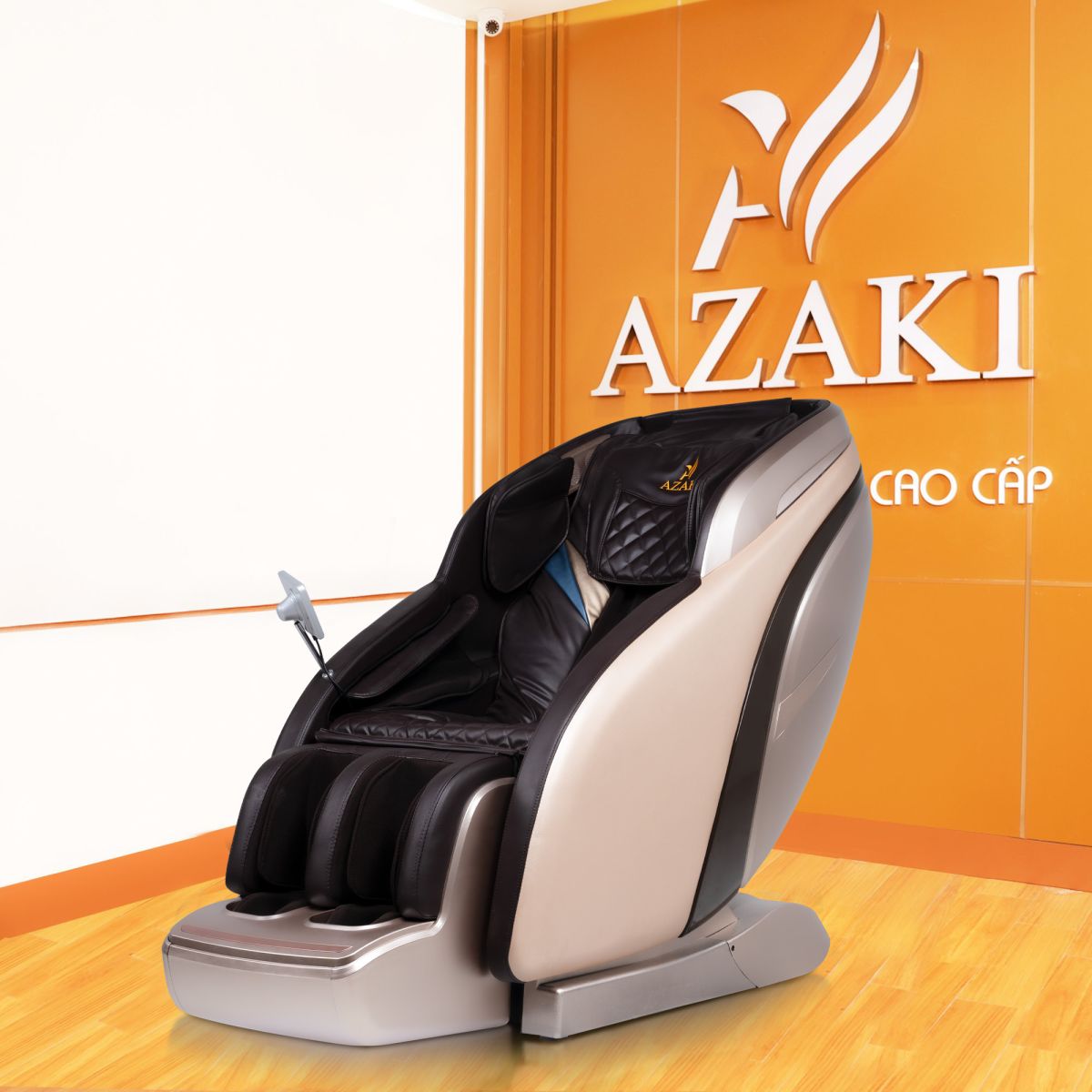 công nghệ và tính năng của ghế massage Azaki X750 - Nâu chính hãng