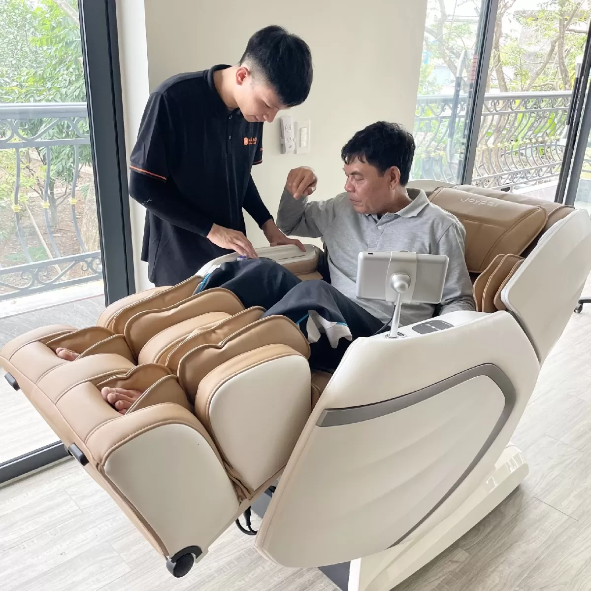 công nghệ và tính năng của ghế massage Xiaomi Joypal V4 Lite 4D Ai Supreme