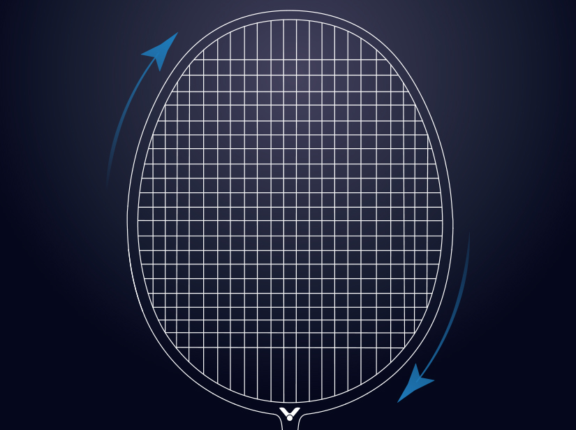 Công nghệ vợt cầu lông Victor SEVEN SIX 76 của vợt cầu lông Victor ARS 3200 