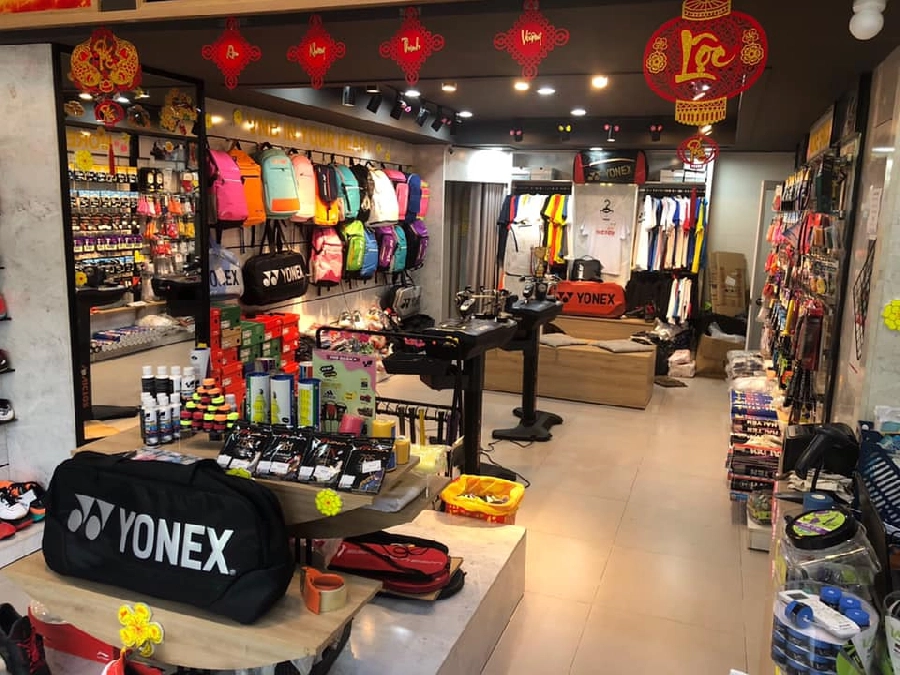 Cửa hàng Yonex tại TPHCM