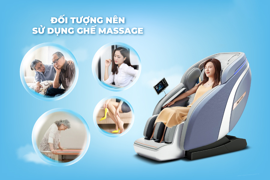 Đối tượng cần sử dụng ghế massage Ogawa