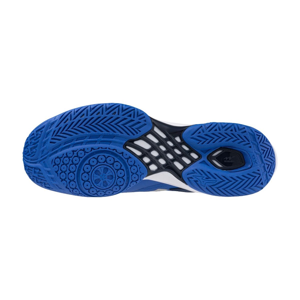 Giày cầu lông Mizuno Wave Claw 3 - Xanh trắng xanh chính hãng (71GA244301)