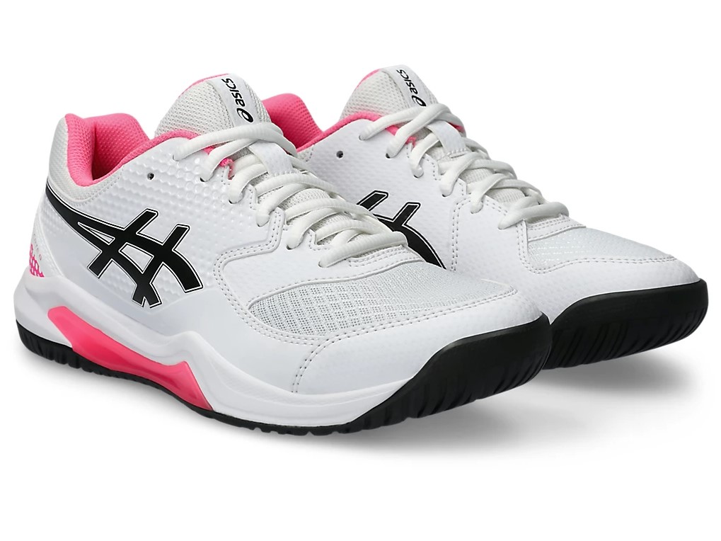 Giày pickleball Asics Gel Dedicate 8 Trắng Hồng