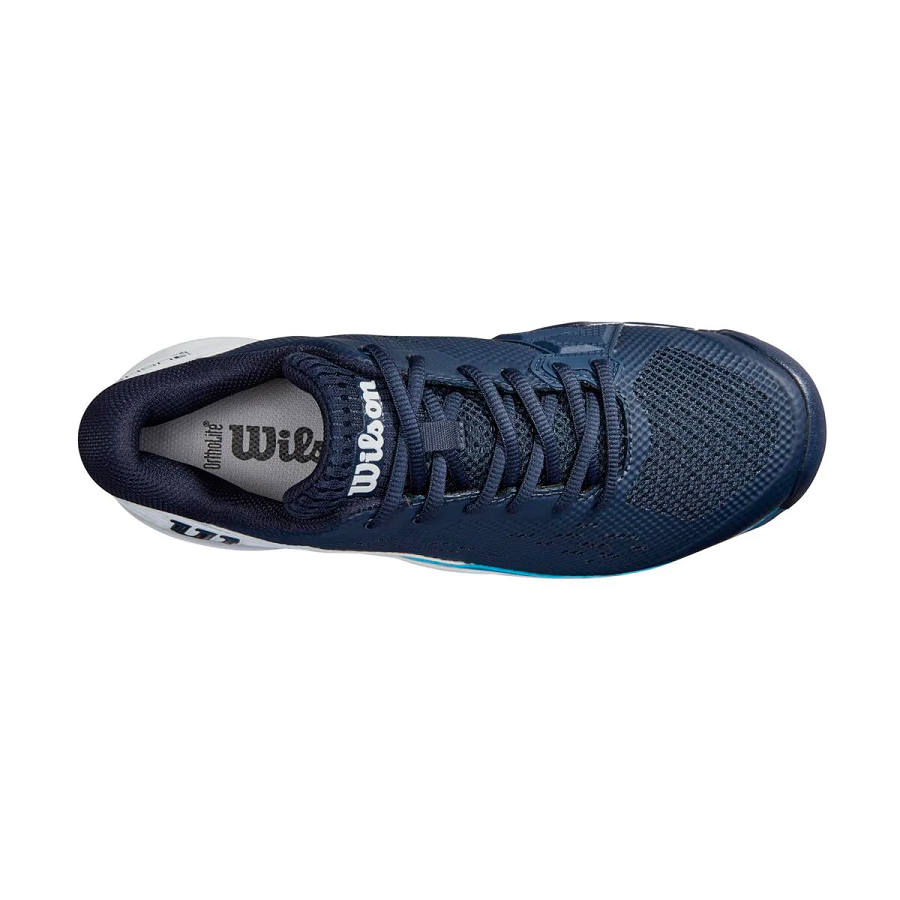  Giày tennis Wilson Rush Pro ACE Navy Blaze/White chính hãng - WRS330770