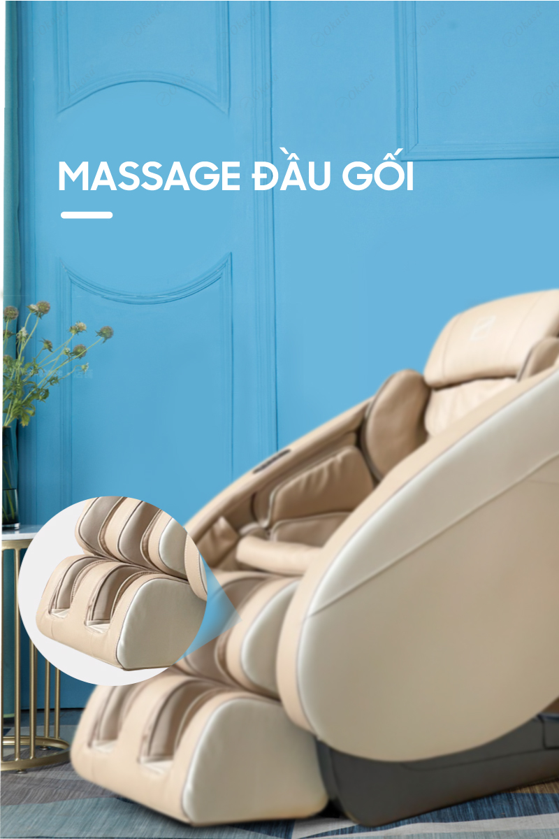 Massage đầu gối của Ghế Massage Okasa OS-888