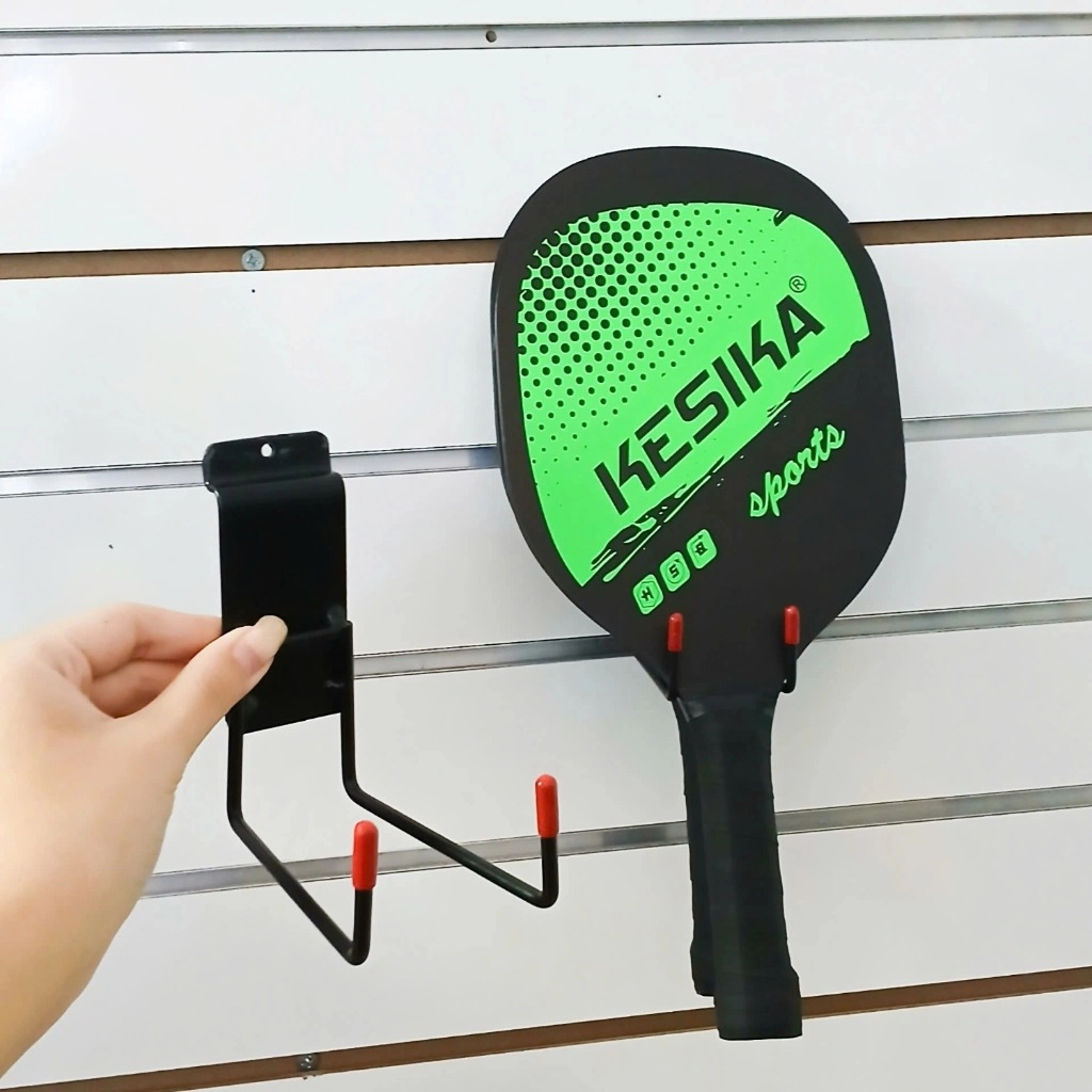 Móc treo vợt Pickleball cái kệ rãnh slatwall