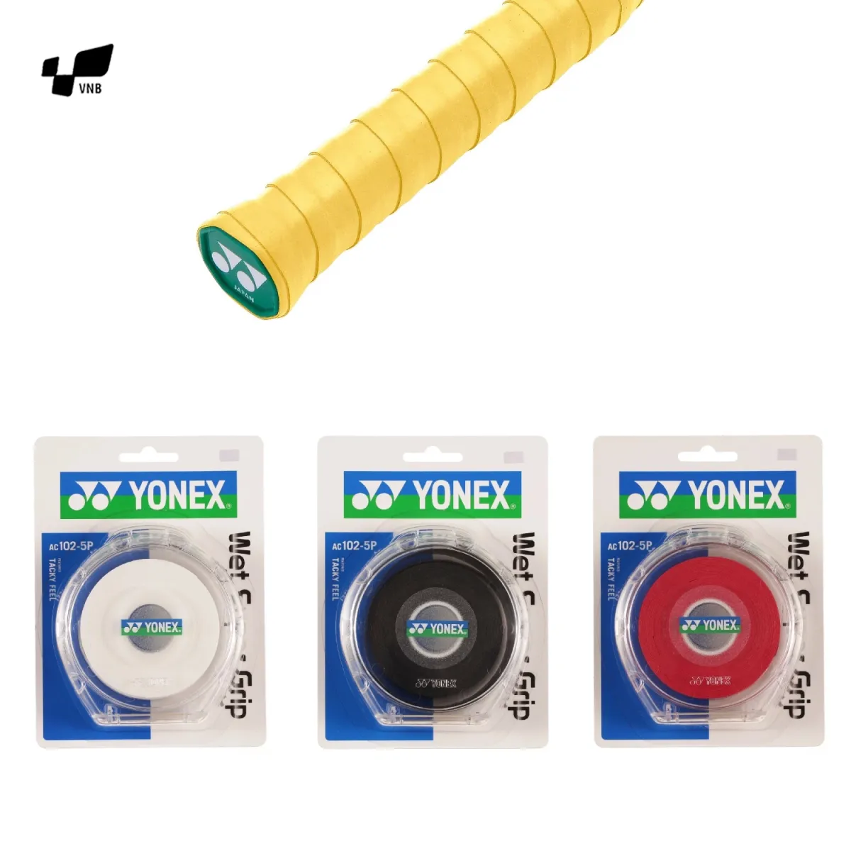 quấn cán vợt cầu lông Yonex AC102-5 (Mã JP)