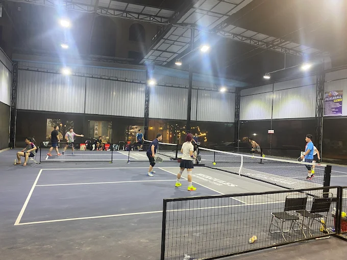 Không gian sân Hercules Pickleball Club Hà Nội