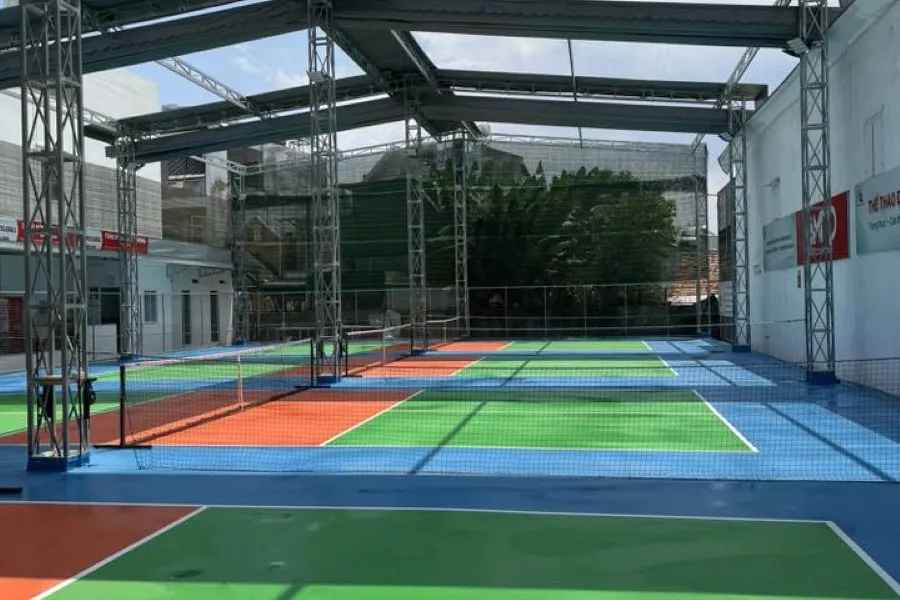 Sân pickleball thiên long dĩ an