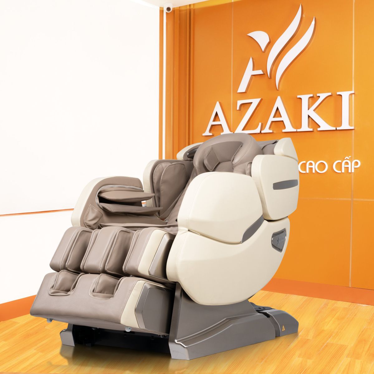 Thông số kĩ thuật và các chế độ của ghế massage Azaki S9 - Ghi Xám chính hãng