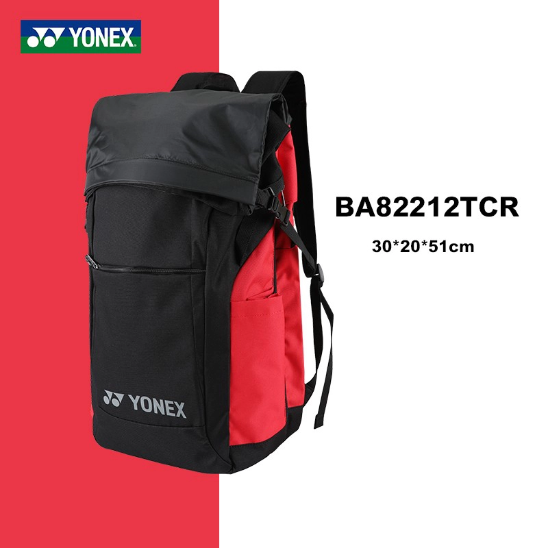 Balo cầu lông cao cấp Yonex BA82212TEX - Đen đỏ chính hãng