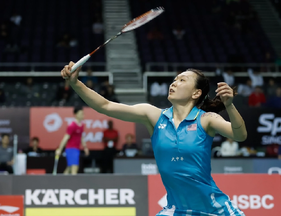 Beiwen ZHANG - Vận động viên cầu lông đơn nữ USA thích ứng với mọi thử thách