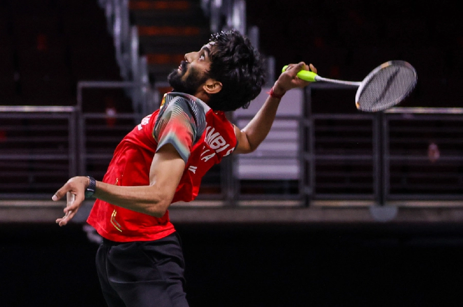 Vợt của vận động viên cầu lông đơn nam Kidambi Srikanth