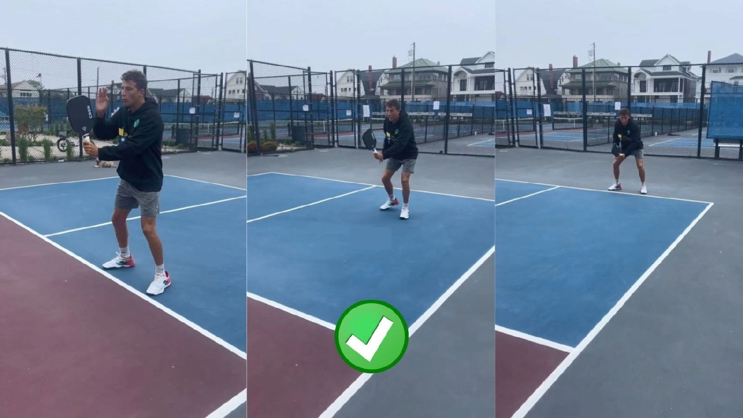 Hướng dẫn cách né out ball bằng vị trí vợt hiệu quả trong Pickleball