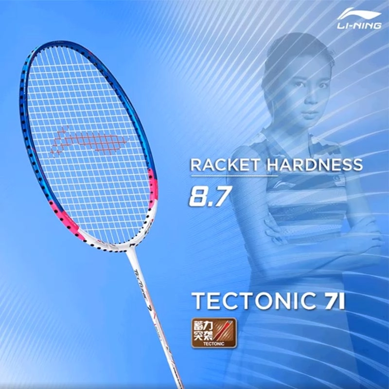 GOH Liu Ying sẽ chuyển sang sử dụng cây vợt chuyên đánh lưới Lining Tectonic 7I