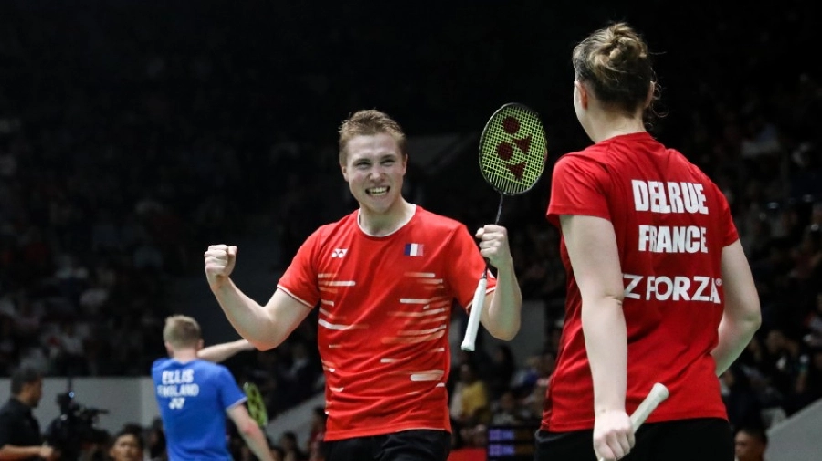 Cặp cầu lông Đôi Nam Nữ châu Âu được đánh giá cao nhất tại Yonex All England 2021