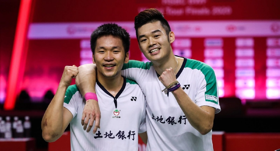 Lee Yang/ Wang Chi-lin - Danh sách Top 10 Bảng xếp hạng Cầu lông Đôi Nam Thế giới 2021 - Cập nhật đầu tháng 2
