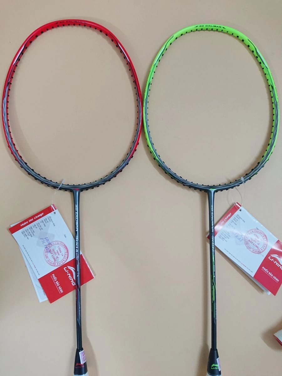 vợt cầu lông Lining 3D Calibar 300B và 300C