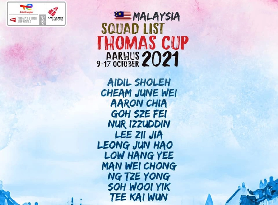 Malaysia - Thomas Cup 2021