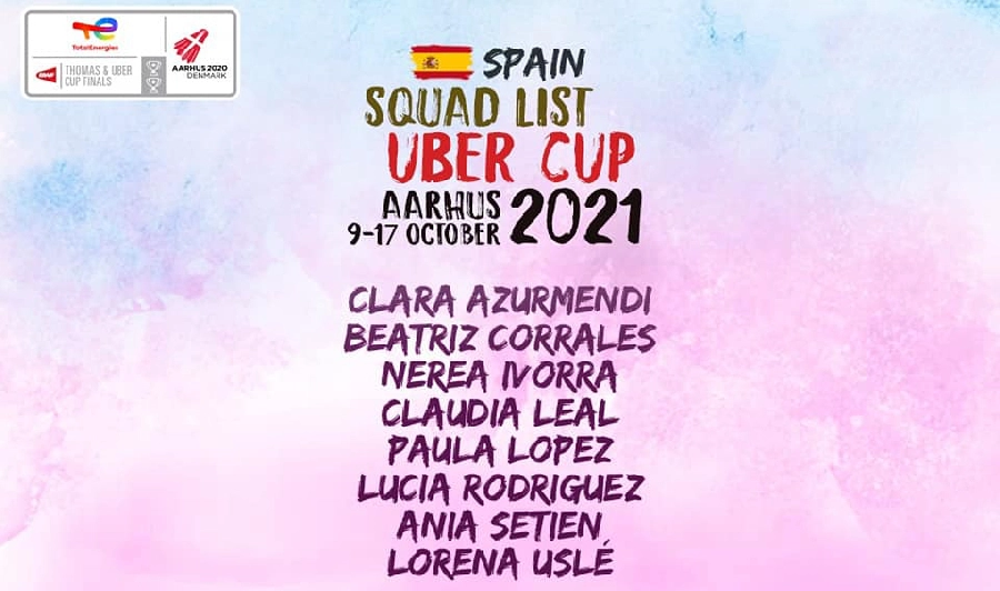 Spain - Uber Cup 2021