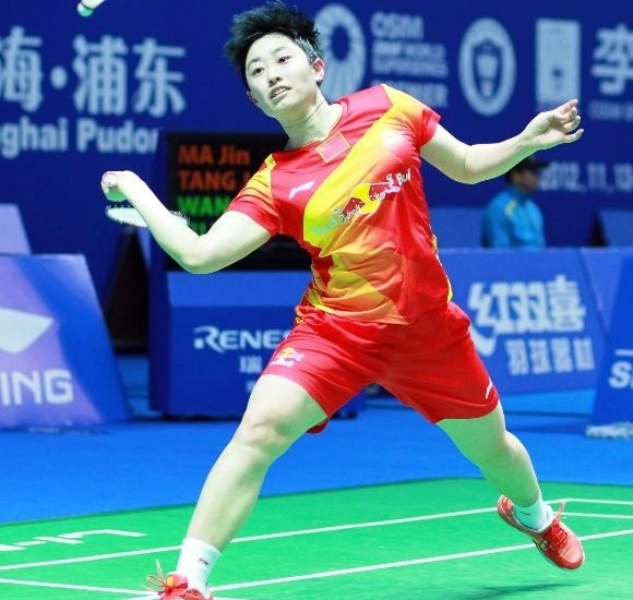 Yu Yang thi đấu tại giải cầu lông Trung Quốc mở rộng