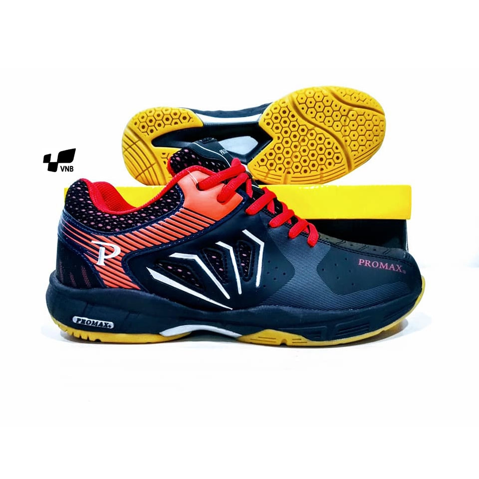 Giới thiệu Giày Cầu Lông Promax 20001 - Đen Chính Hãng thay thế mẫu giày Asia cầu lông