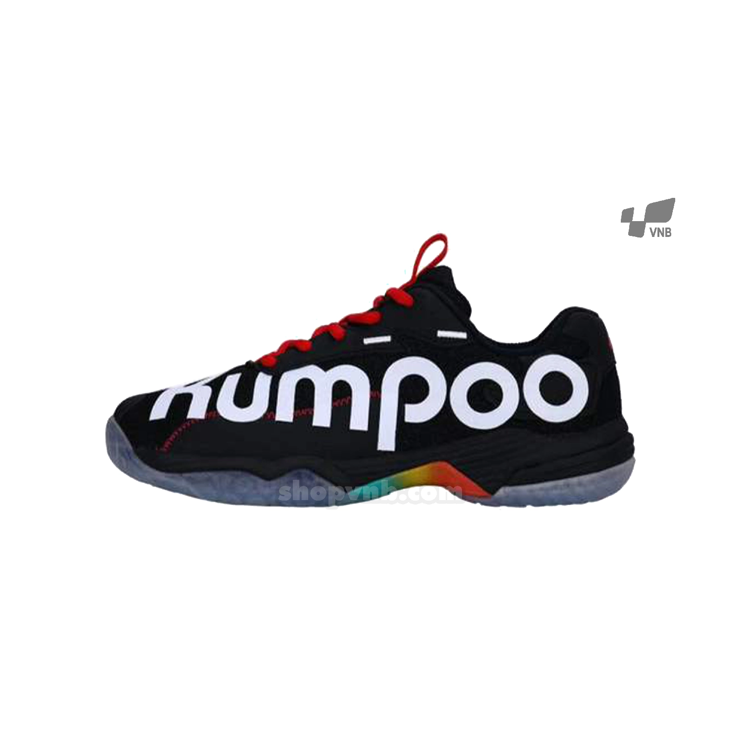 Giày cầu lông Kumpoo KHR - D72 đen 2020