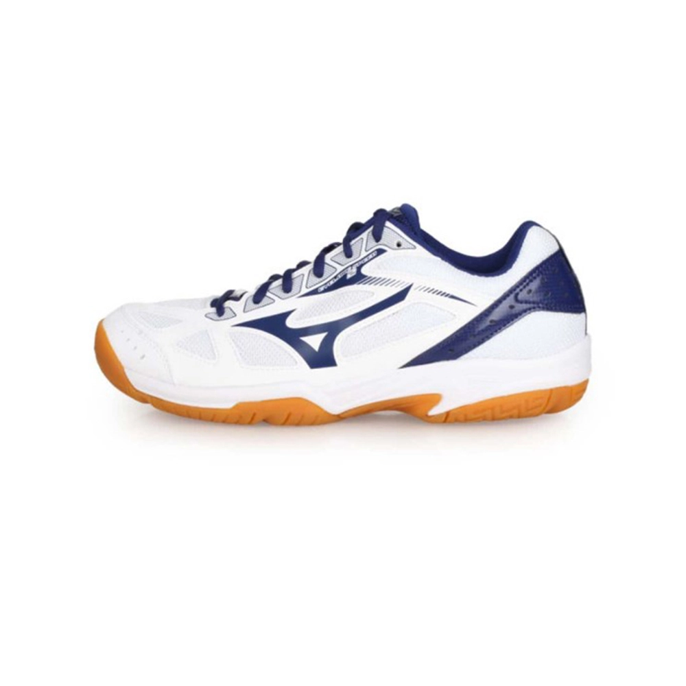 Giày cầu lông Mizuno cyclone Speed 2 - Trắng xanh bạc	
