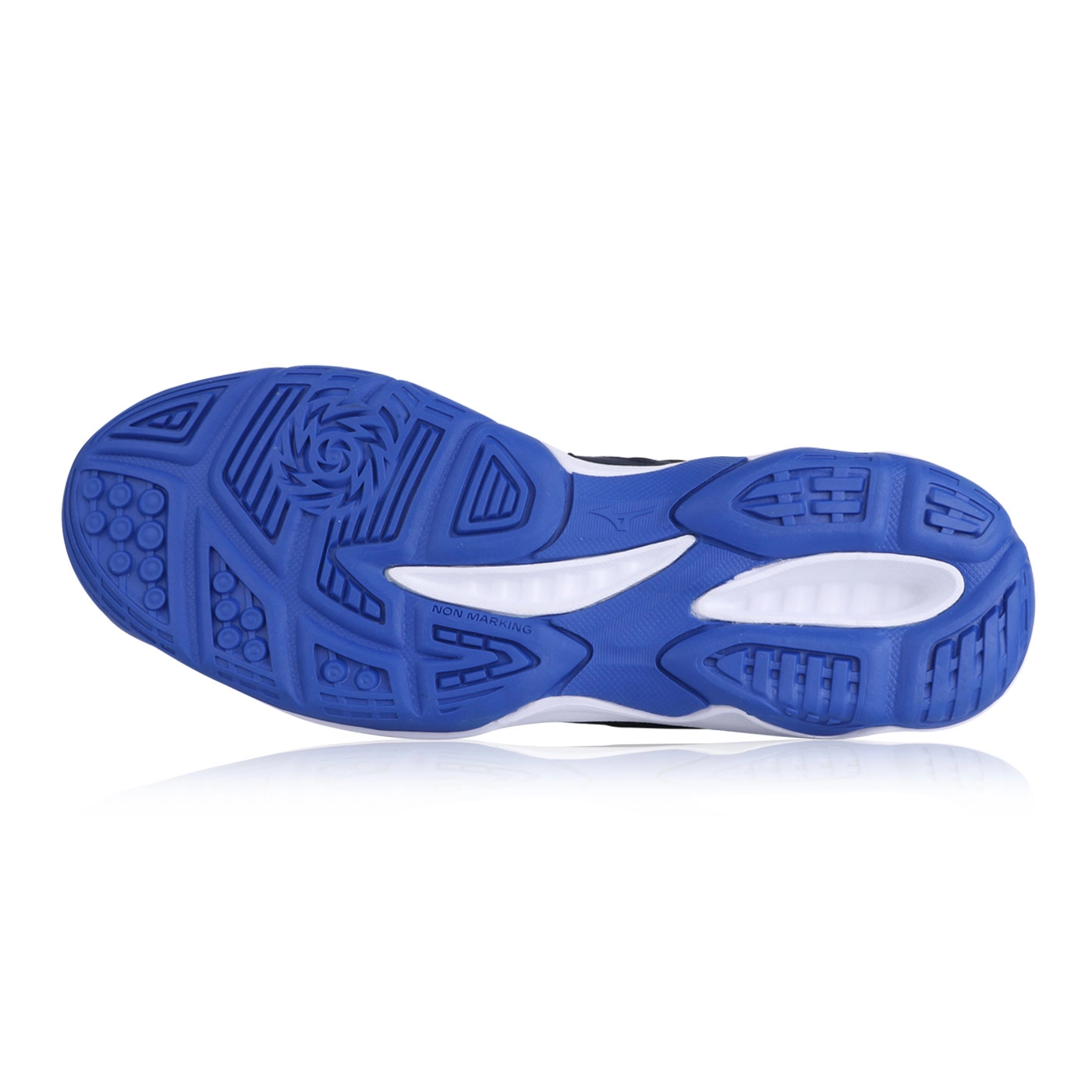 Giày cầu lông Mizuno cao cấp Dynablitz - Bạc tím xanh