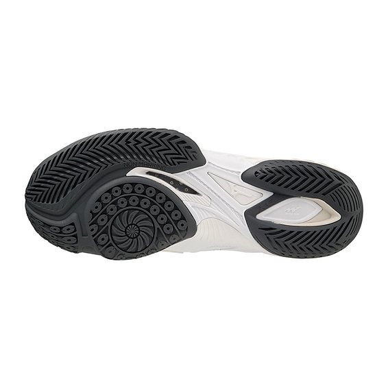 Giày cầu lông Mizuno Wave Claw 2 - Trắng đen chính hãng (71GA211027)	