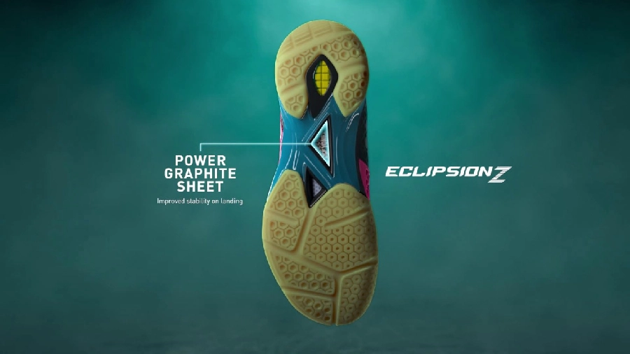Power Grappite - Giày cầu lông Yonex Eclipsion Đen Hồng (mã JP)