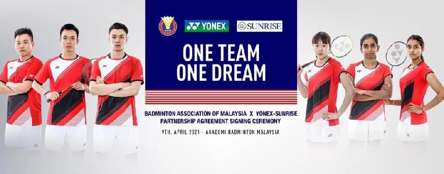 Thương hiệu Yonex và Đội tuyển cầu lông Malaysia công bố quan hệ đối tác 5 năm