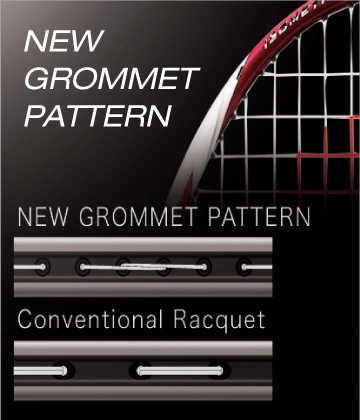 NEW GROMMET PATTERN - Vợt cầu lông Yonex Arcsaber 11