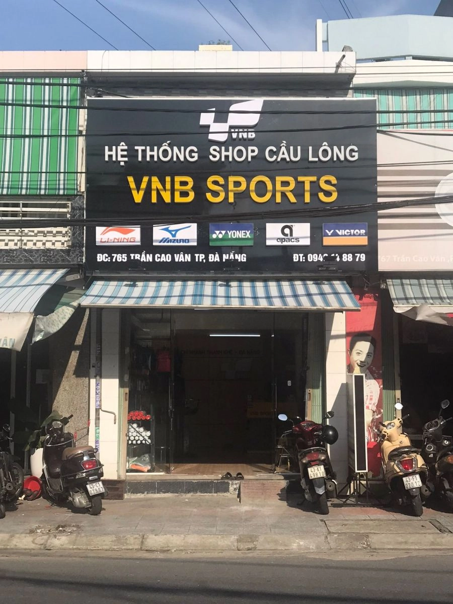 Sale Up To 50% nhân dịp khai trương Shop cầu lông Thanh Khê - Đà Nẵng VNB Sports