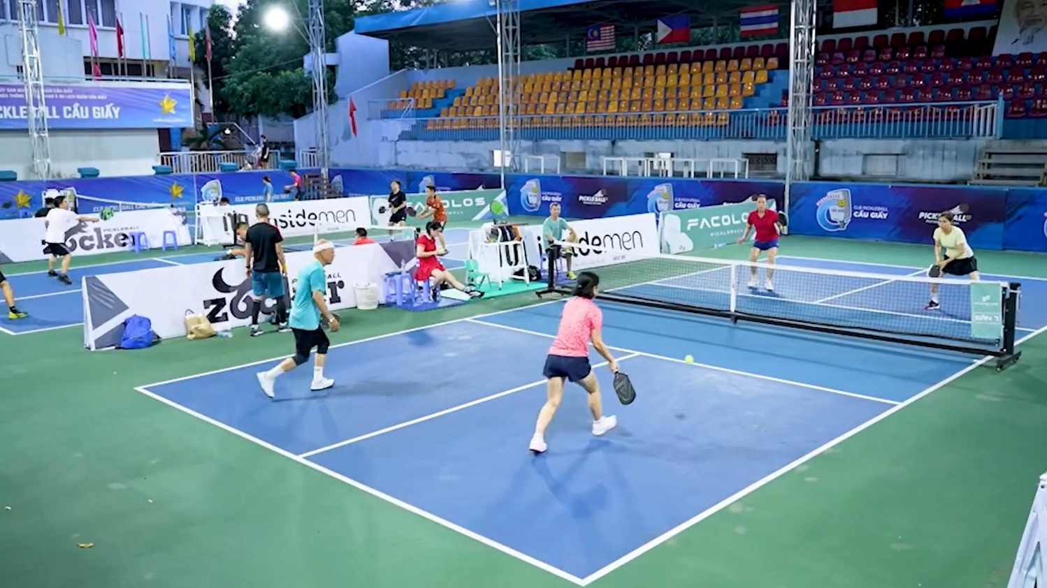 sân Pickleball quận Cầu Giấy