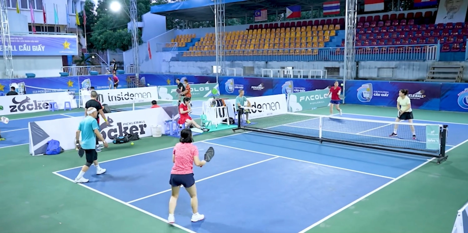 sân Pickleball Cầu Giấy